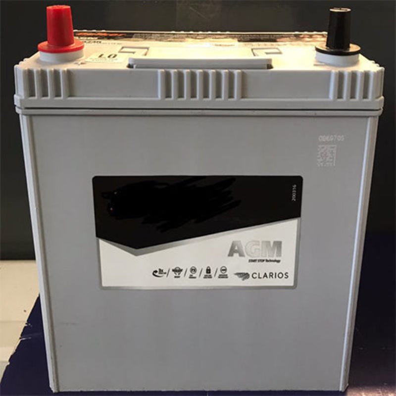 S46B24R AGM Battery, 12V 370 CCA 45AH for Toyota Prius