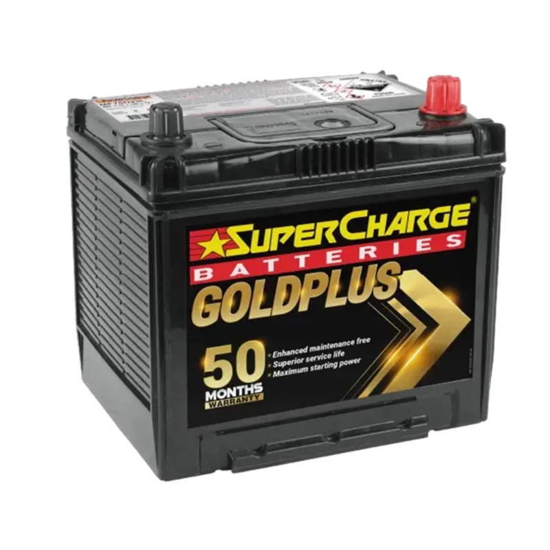 Supercharge 75D23L Battery – 650 CCA, 50-Month Warranty (Left Hand)
