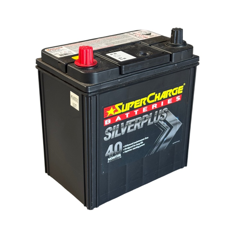 SuperCharge NS40Z 40B20R Battery, 12V 390 CCA, 40-Month Warranty