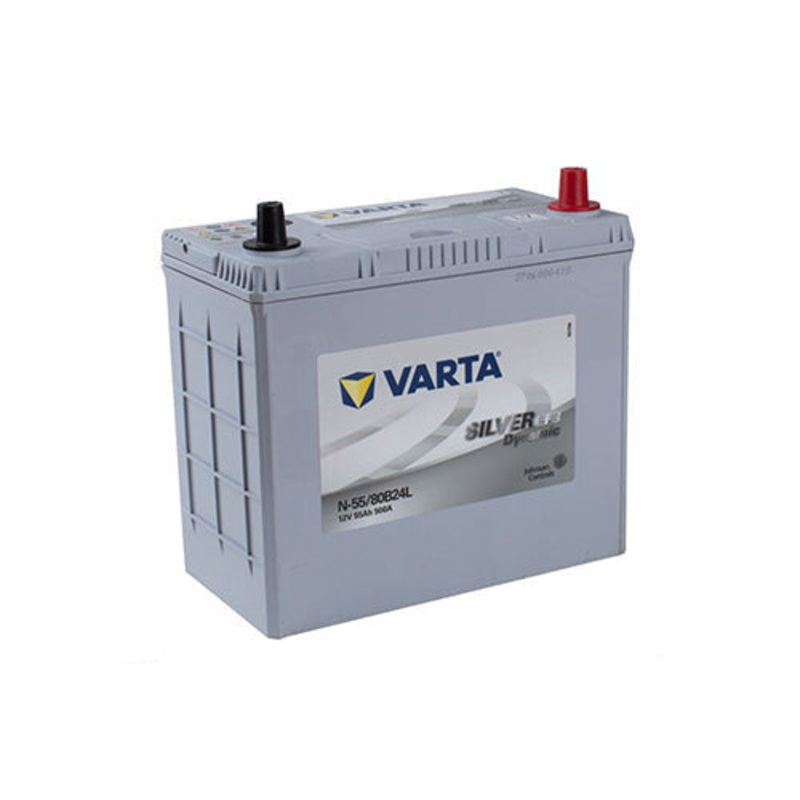 Varta 80B24L Car Battery – 500 CCA, Free Fitting with Exchange