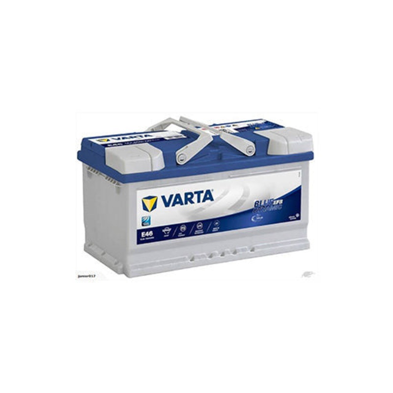 Varta E46 Battery – 730 CCA, EFB Blue Dynamic, Stop-Start Technology