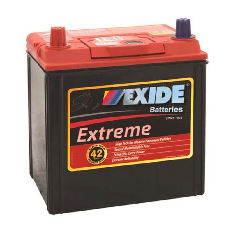 X40DPMF Exide Extreme Car Battery NS40Z, 400 CCA, 42-Month Warranty