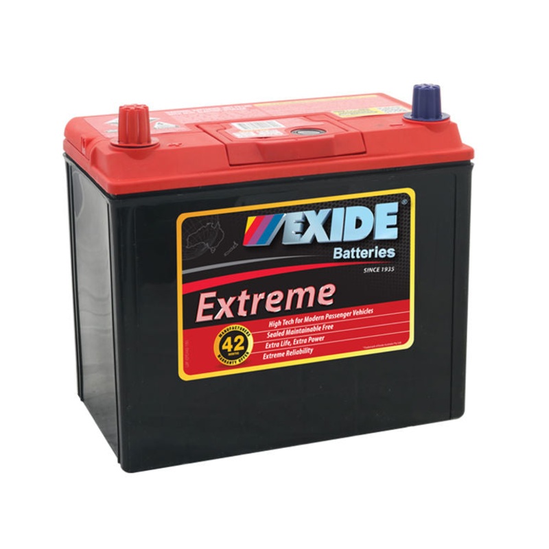 X60DPMF Exide Extreme Battery 12V 480CCA – NS60, 42 Months Warranty