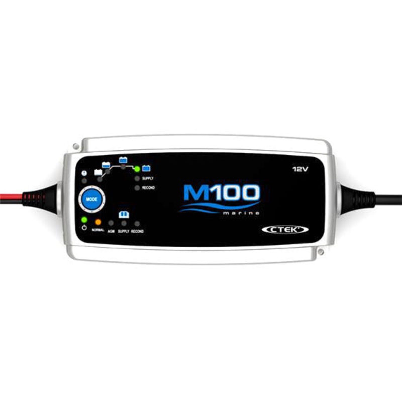 CTEK M100 Marine Battery Charger | 12V 7A 8-Stage Smart Charger for Boats