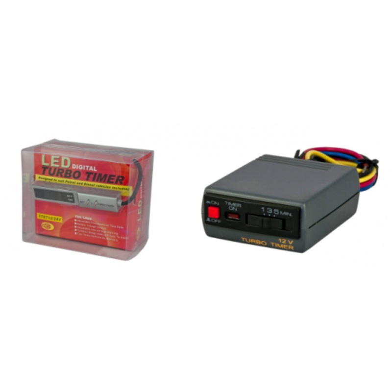 LED Digital Turbo Timer TTST12/24V DIESEL TURBO TIMER