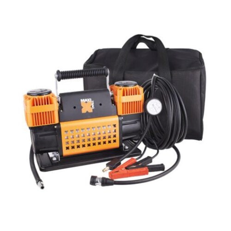 Maxi Trac MTAC300 12V Heavy Duty Dual 300Lpm Air Compressor