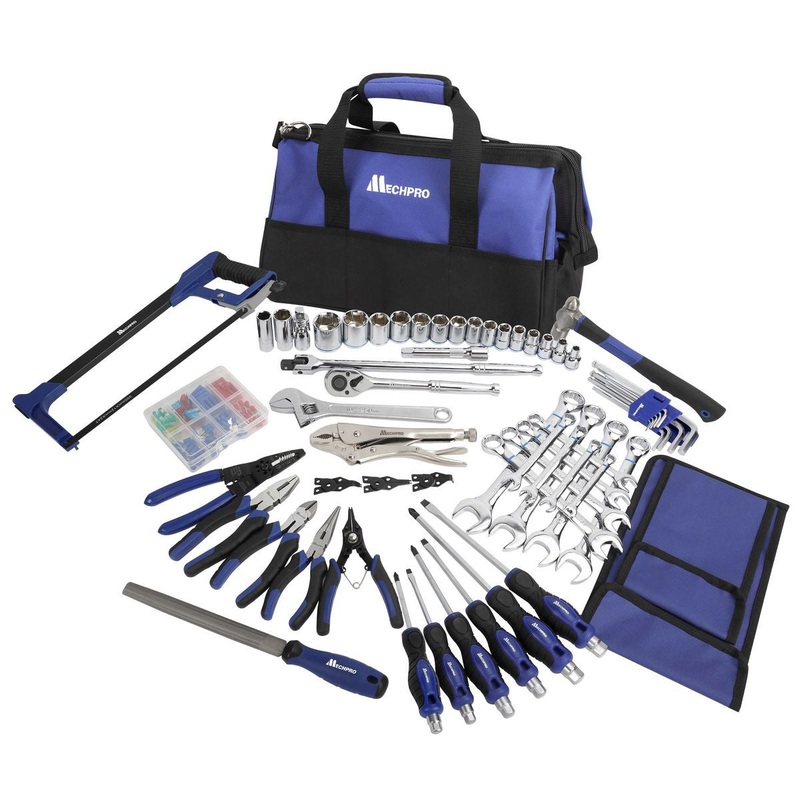 Mechpro Blue 179 Piece Adventure Tool Kit  MP223KCRV