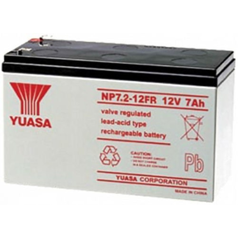 Yuasa NP7-6FR NP Stationary Power 6V 7Ah AGM Deep-Cycle Battery Sealed