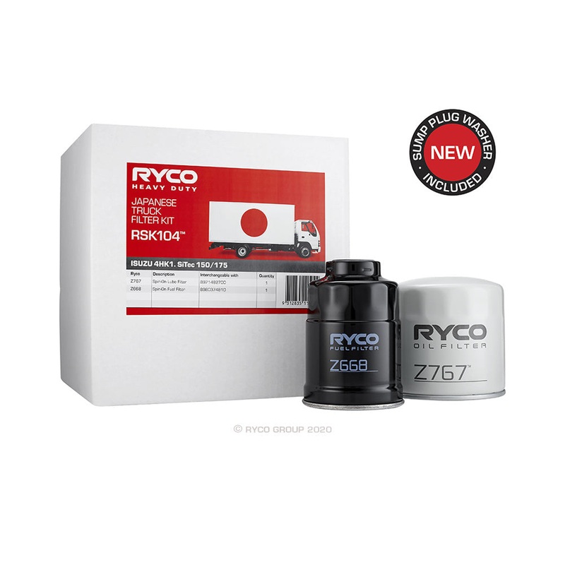 RSK104 Ryco Service Kit ISUZU 4HK1. Various N Series