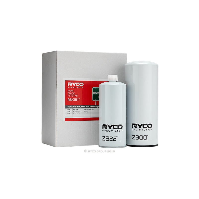 RSK151 Ryco Service Kit Cummins  L10, M11, N14.Interchangeable with MK11807