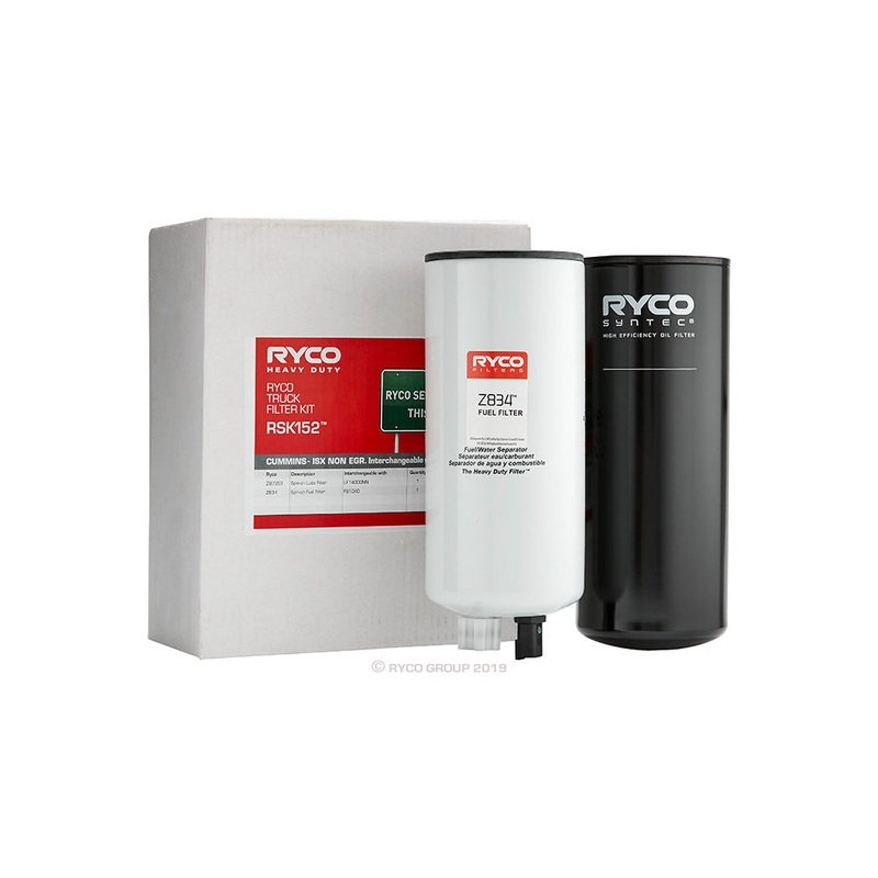 RSK152 Ryco Service Kit Cummins  ISX Non-EGR. Interchangeable with MK12747