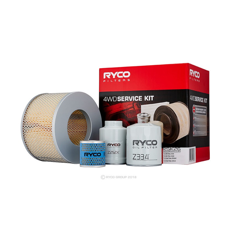 Ryco 4WD Service kit RSK26 TOYOTA HZJ78, 79 (1HZ)