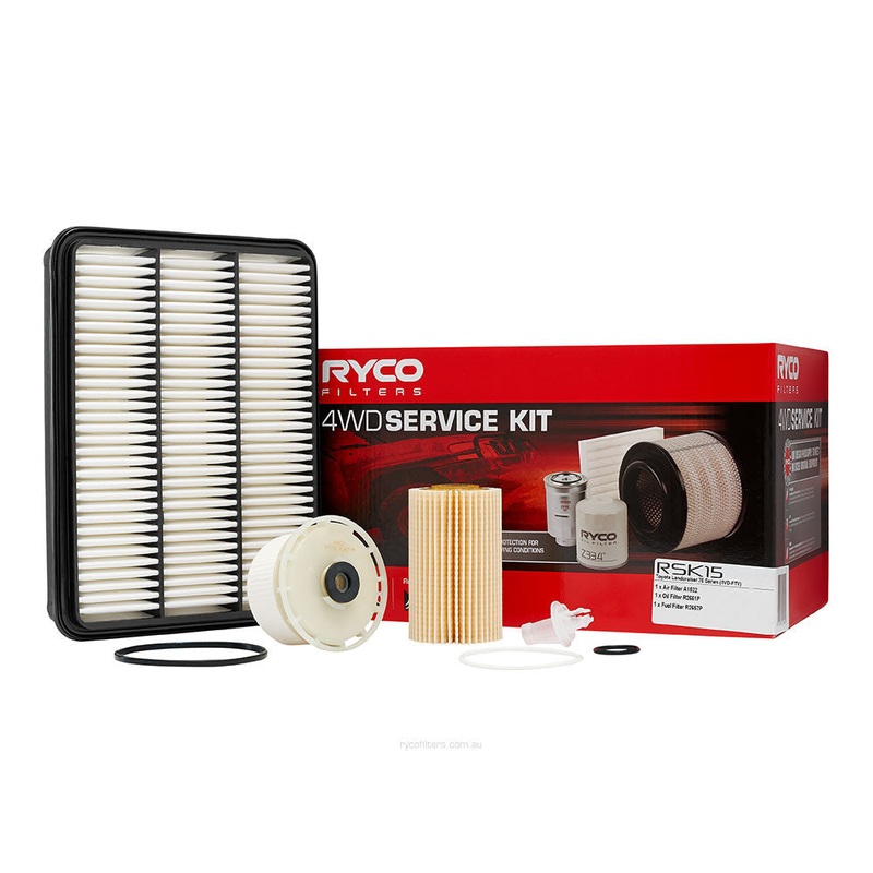 RYCO 4WD SERVICE KIT TOYOTA LANDCRUISER 76, 78, 79 SERIES 1VD-FTV RSK15