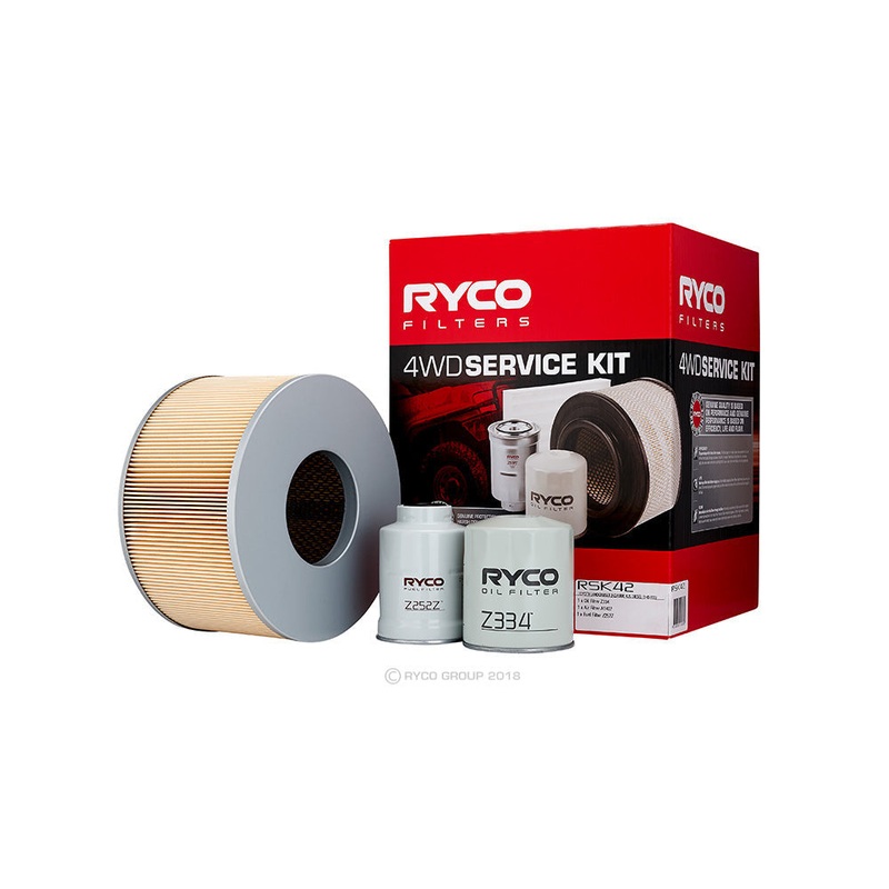 RYCO 4WD SERVICE KIT TOYOTA LANDCRUISER HDJ100R with 1HD-FTE ENGINES RSK42