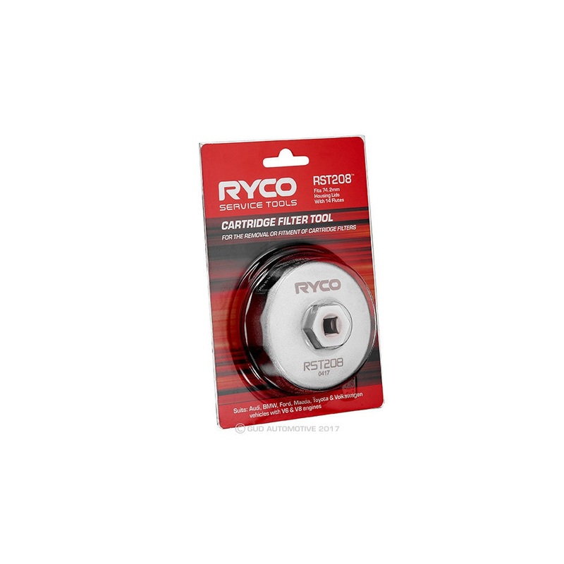 Ryco Cartridge Filter Removal Cup RST208 Audi BMW VW Mazda