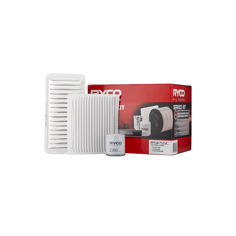 Ryco RSK52C 4WD Filter Service Kit for Toyota Hiace