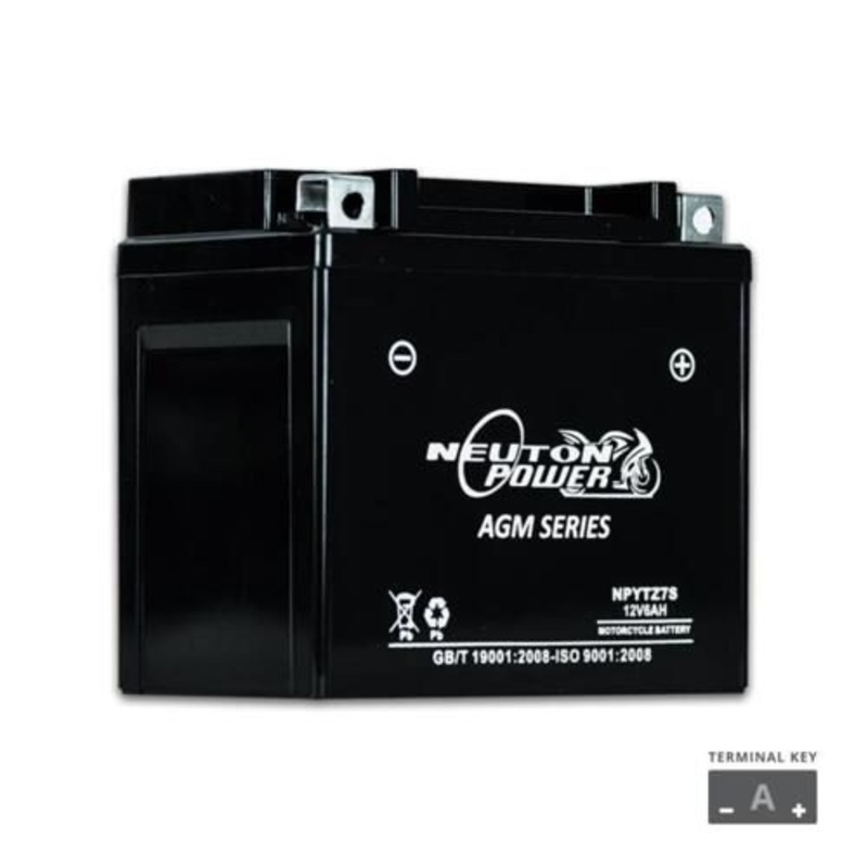Neuton Power NPYTZ7S AGM Motorcycle Battery 12V 6Ah 115CCA – Superstart