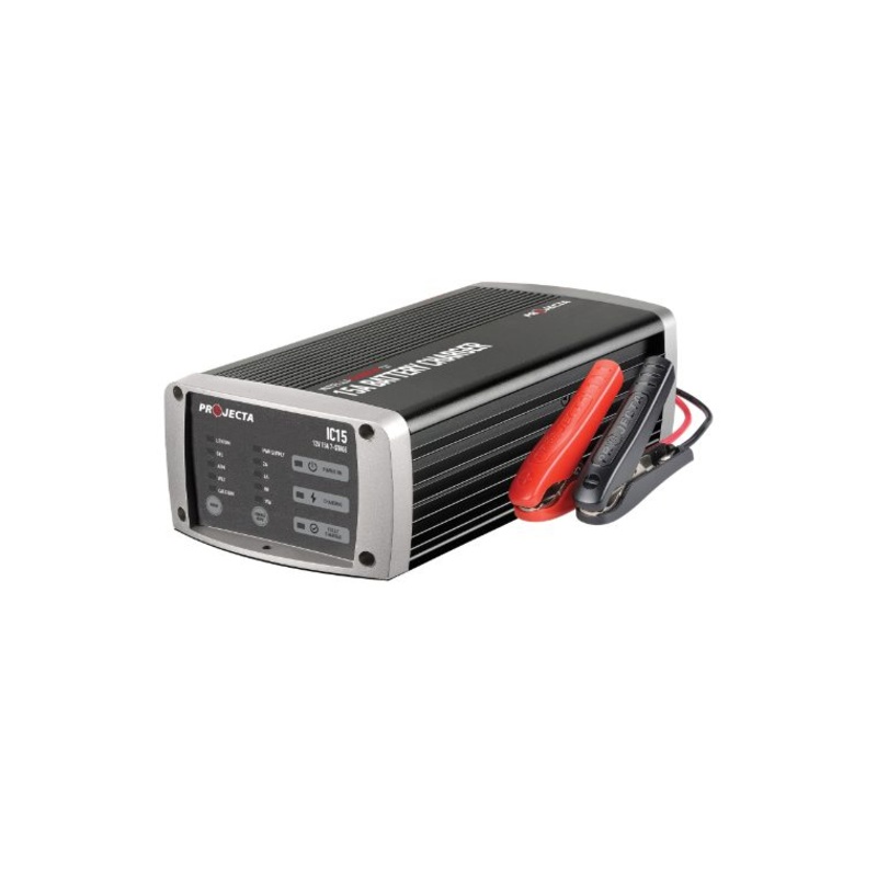 Projecta Intelli-Charge 7 Stage 15A 12V MultiChem Lithium Battery Charger IC15