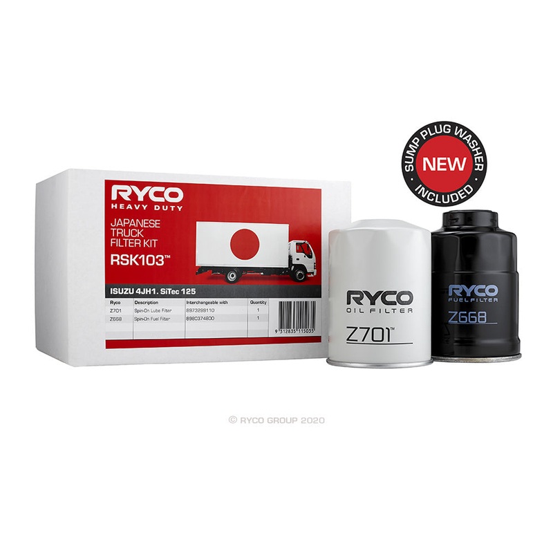 RSK103 Ryco Service Kit ISUZU 4JH1 (NKR77)