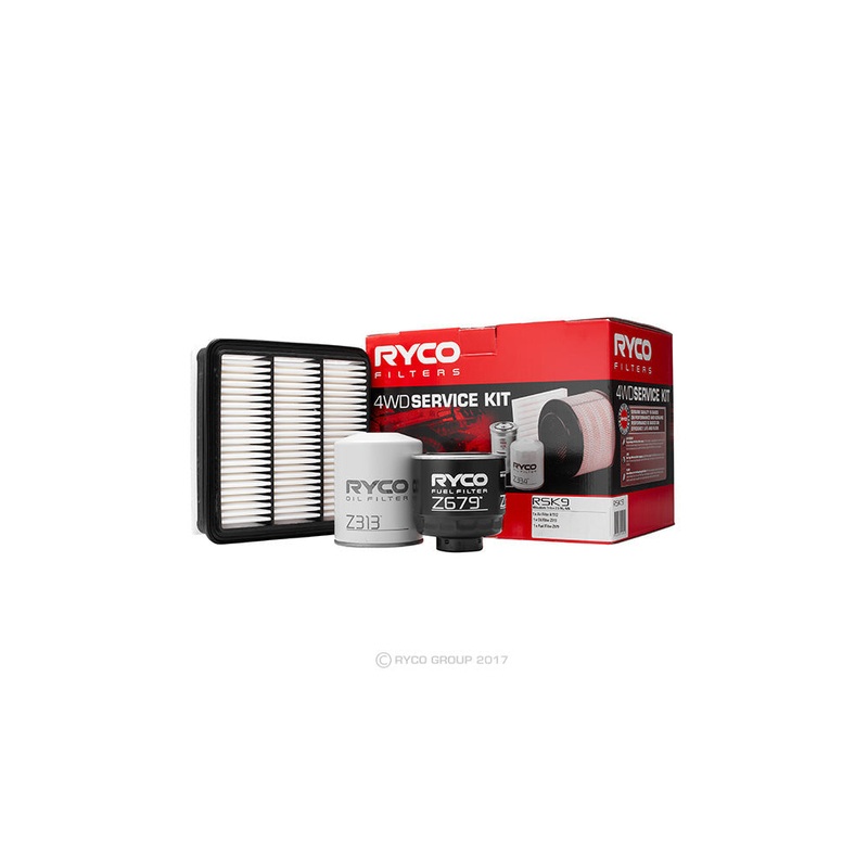 Ryco 4WD Service kit Mitsubishi Triton 2.5L, ML & MN Ryco RSK9