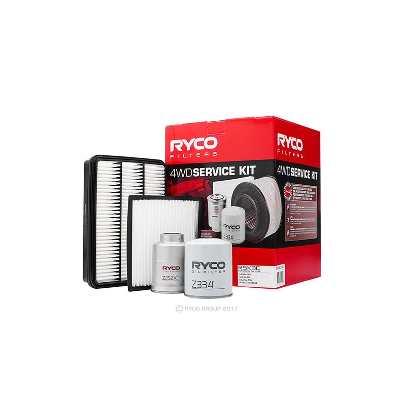 RYCO 4WD SERVICE KIT TOYOTA LANDCRUISER PRADO KZJ120R RSK3C