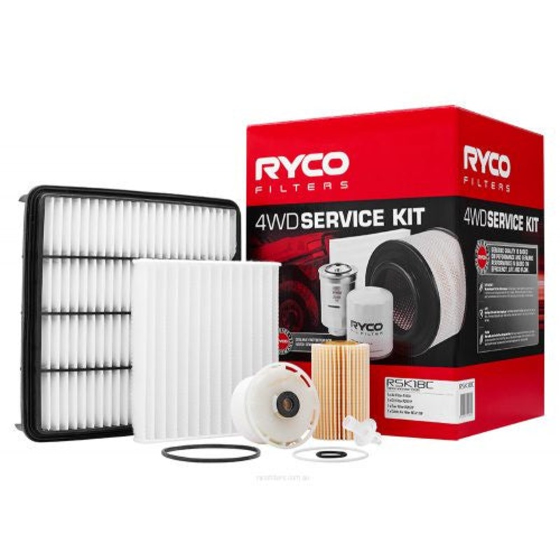 RYCO 4WD SERVICE KIT TOYOTA LANDCRUISER VDJ200 RSK18C