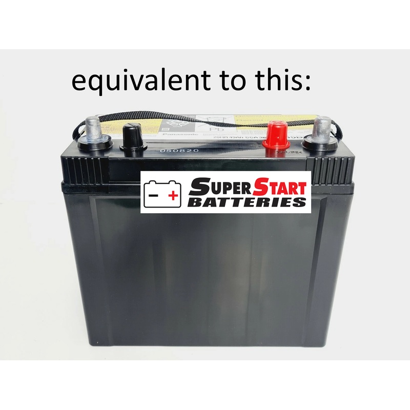 5510 S46B24L Lexus IS300H Hybrid Aux AGM Battery 45AH 28800-AZC35 28800-36082