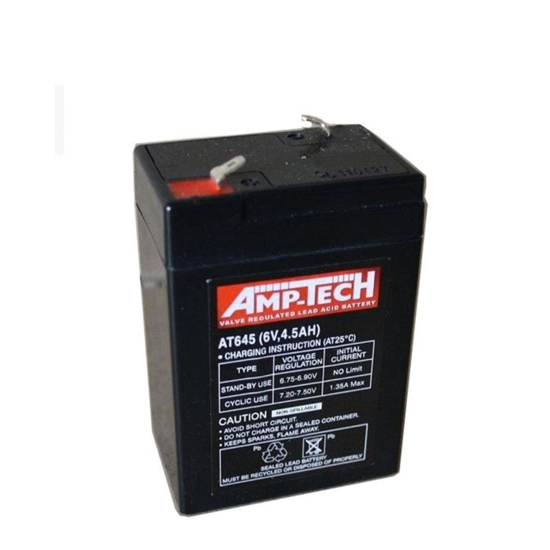 AMPTECH AT645 6v 4.5AG AGM Battery