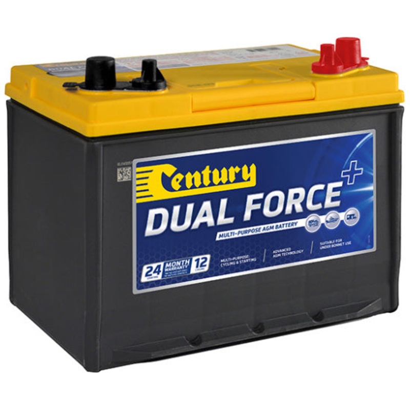 Century 24LX MF Dual Force+ AGM Battery – 12V, 730CCA, Dual Purposey 24LXMF