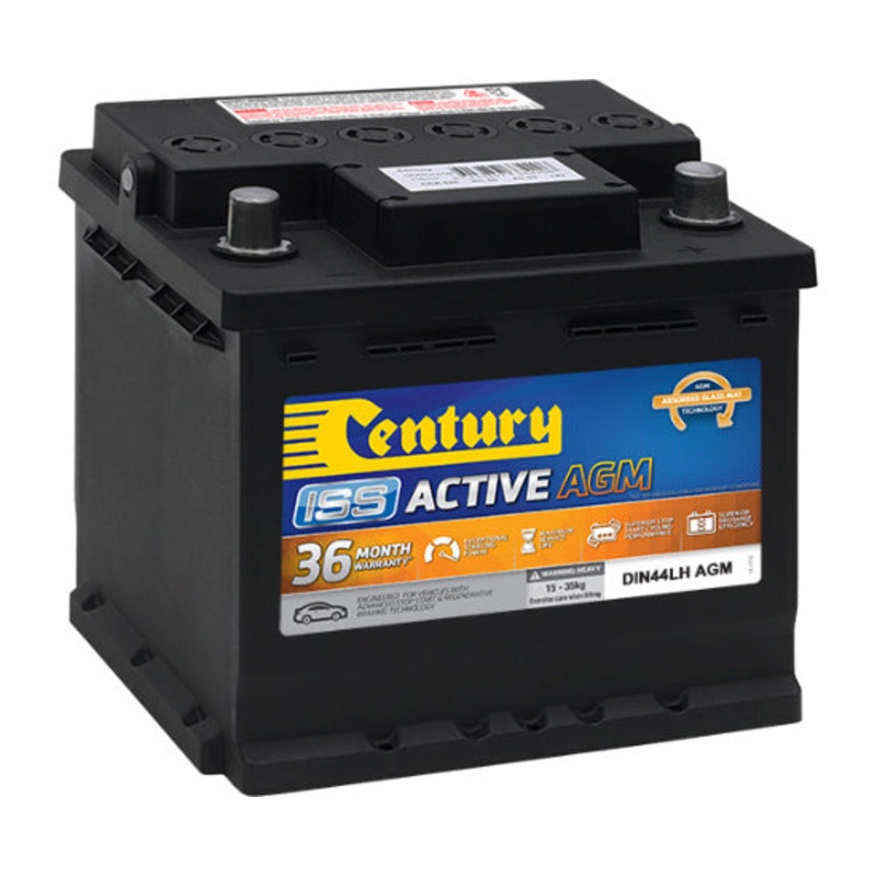 Century DIN44LH AGM Battery – 12V 520 CCA 50Ah