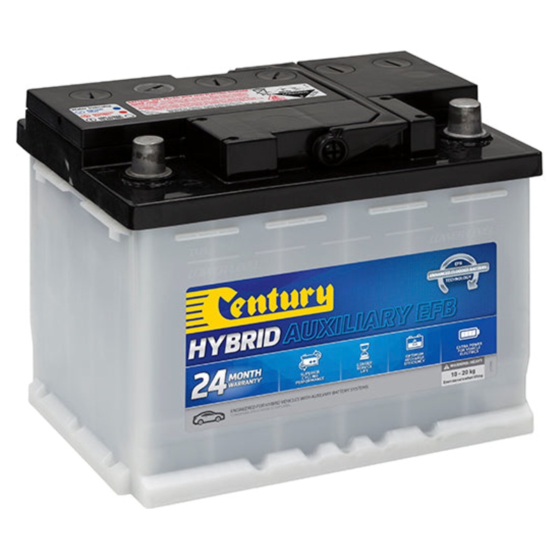 Century LN2 EFB Hybrid Auxiliary Battery DIN53LH EFB VW Polo Mini