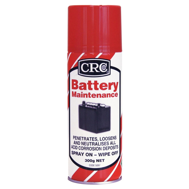 CRC Battery Maintenance Spray 300g 5097 | Acid Neutralizer & Terminal Cleaner
