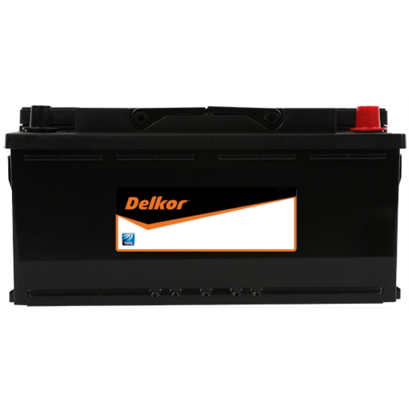 Delkor 61044 DIN110L 950 CCA 110Ah 12V Car Battery