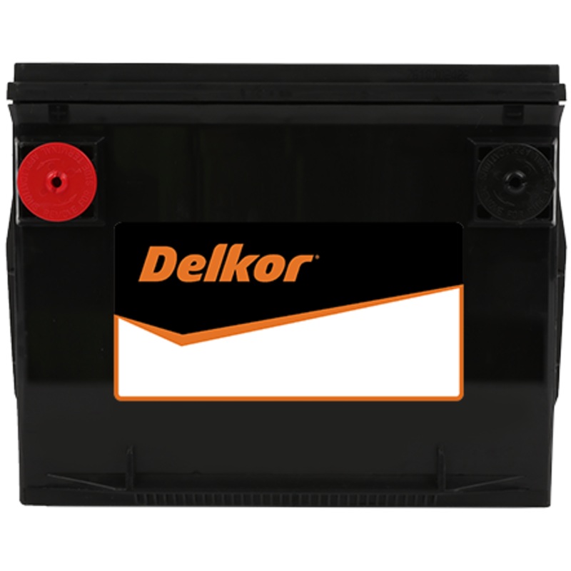 Delkor 75-610 755MF 610 CCA 55Ah 12V Car Battery