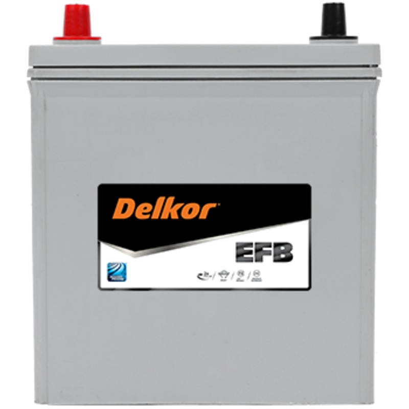 Delkor EFB SM42B20REFB 400 CCA 43Ah 12V Car Battery