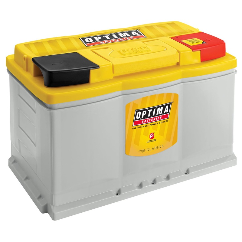 Optima YELLOWTOP DH6 AGM Deep Cycling & Starting Battery – 12V 800CCA