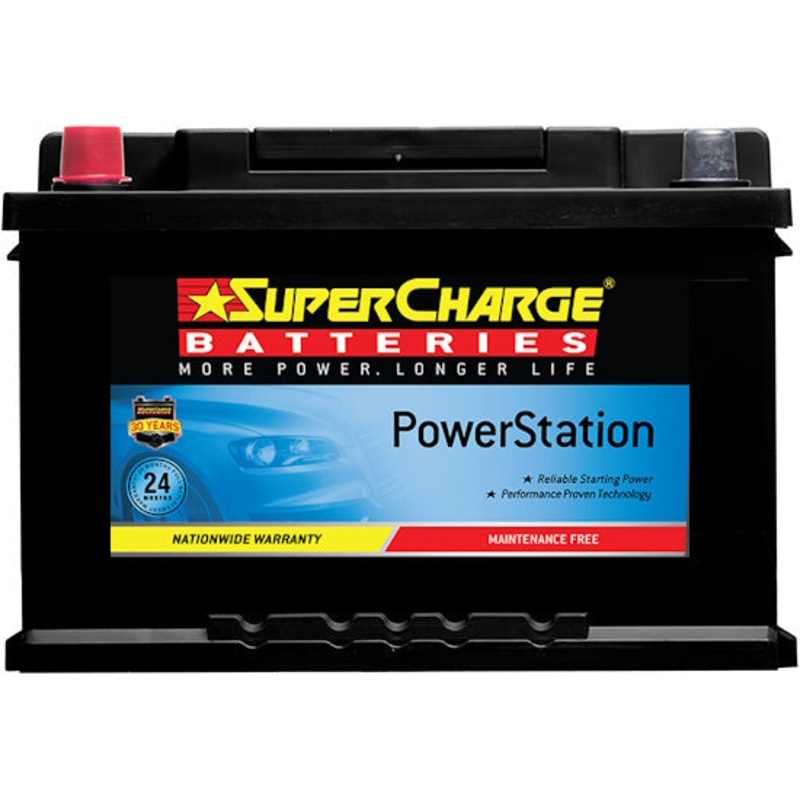 Supercharge MF66R DIN65RHXMF 720 CCA 12V High-Performance Car Battery DIN66R