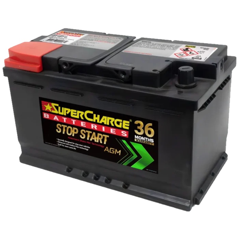 Supercharge MF77HSSR AGM LN4 R Start-Stop Battery 12V 800 CCA Hyundai Staria Genesis GV70 Battery