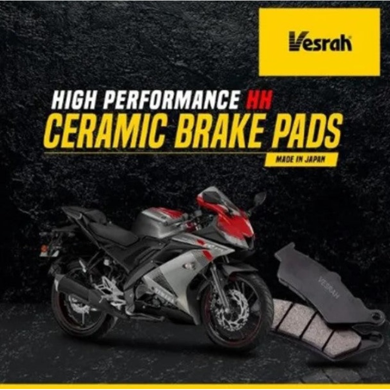YAMAHA R15 V2 rear brake pad by vesrah ( Ceramic) SD-167