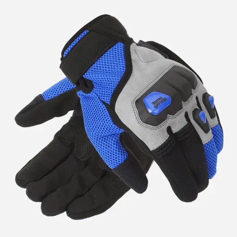 ROYAL ENFILED RAMBLER V3 GLOVES – BLUE