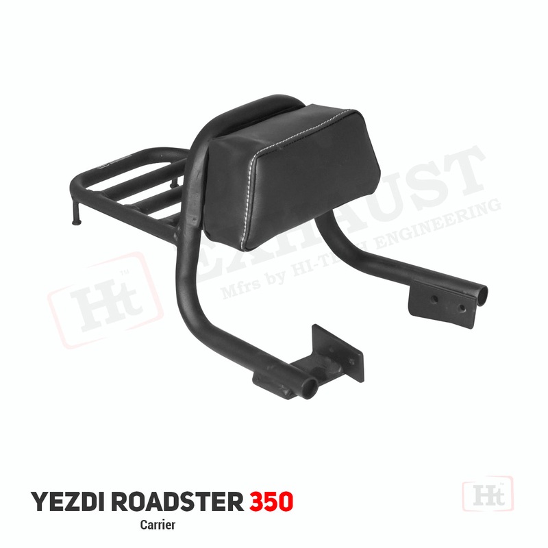 YEZDI Roadster 350 FOR Carrier With Seat Rest SB 769  HT EXHAUST