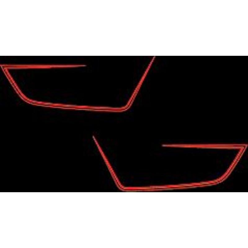 CB750K 1979 Side Cover Stripe Decals ~ Black Model