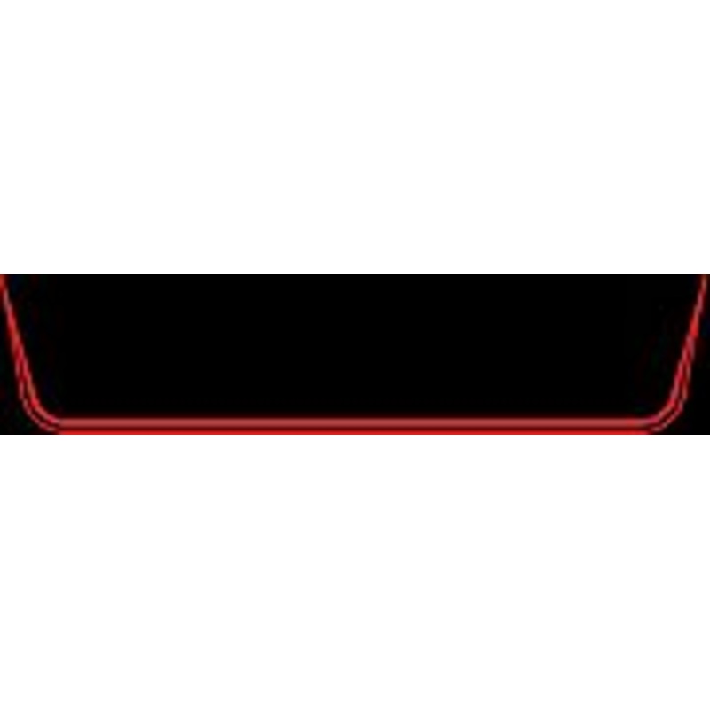 CB750K 1979 Tail Section Stripe Decal ~ Black Model