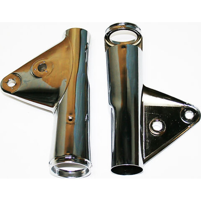 73-76 CB750K Front Fork Headlight Mounting Cover Set