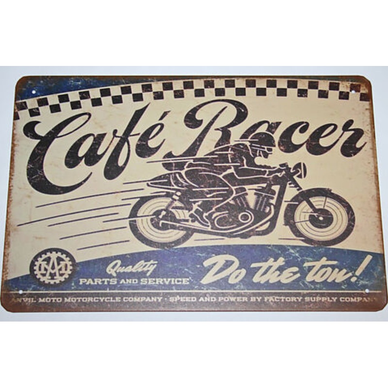 Cafe Racer (Do The Ton) – Tin Sign