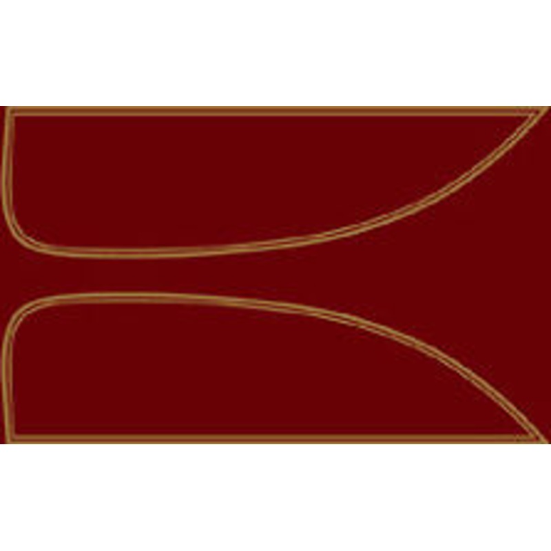 CB500T 1975-76 Gas Tank Decals ~ Glory Brown Metallic / Candy Antares Red