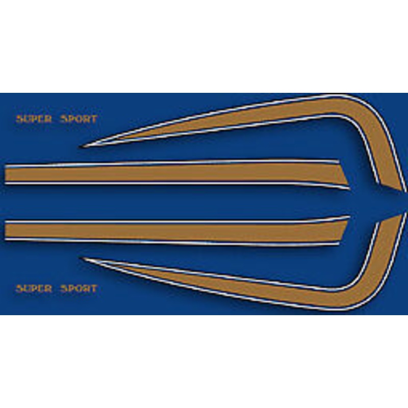 CB550F 1977 Gas Tank Decal Set