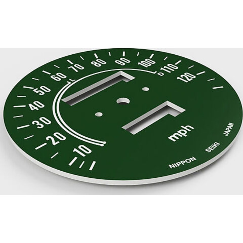 CB750A 1976 Speedo Face Plate & Gear Indicator Decal Set ~ MPH