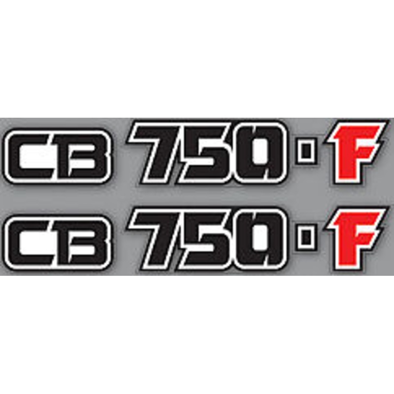 CB750F 1979 Side Panel Logo Decal Set