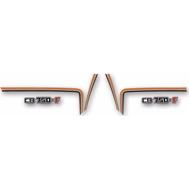 CB750F 1979 Side Panel Stripe & Logo Decal Set